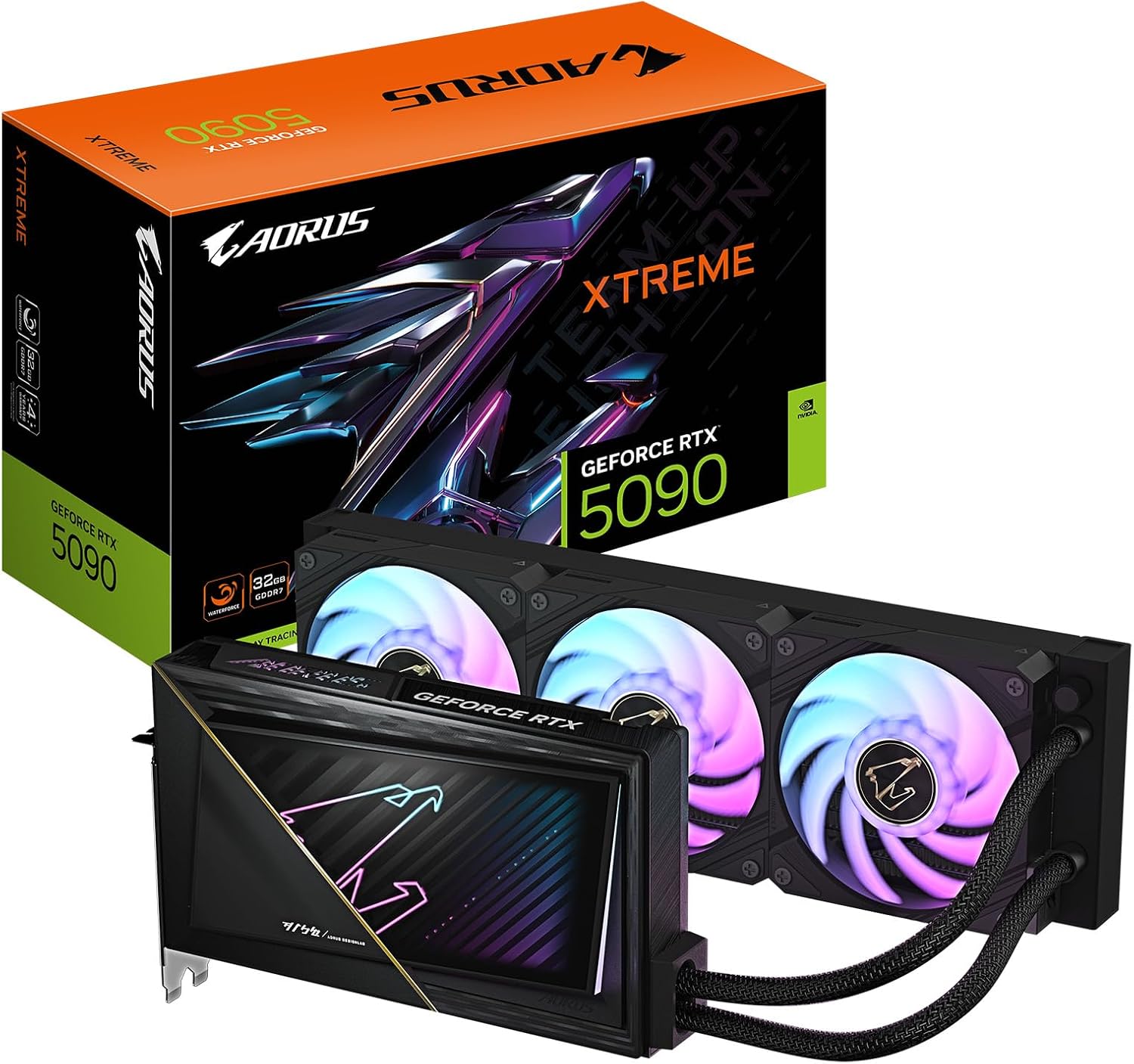 Gigabyte AORUS GeForce RTX 5090 XTREME WATERFORCE 32GB